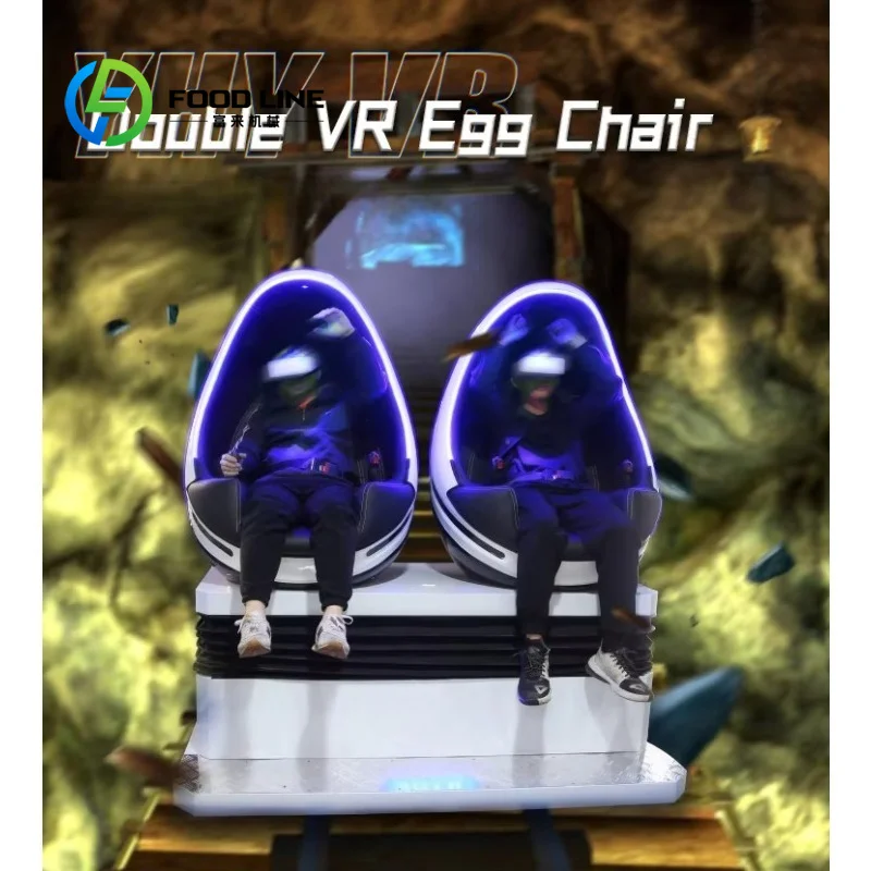 Customize 2 Players VR  Motion Simulator All‑in‑One Console Multi Special Effects Virtual Reality Cinema Arcade Game Machine