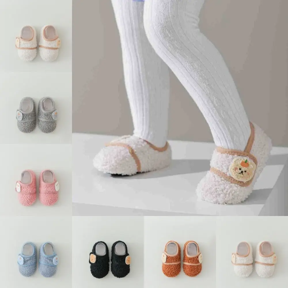

Cartoon Winter Warm Toddler Socks Baby Floor Socks Thicken Socking Anti-slip Soft Sole Socks Kids Home Shoes Boys Girls