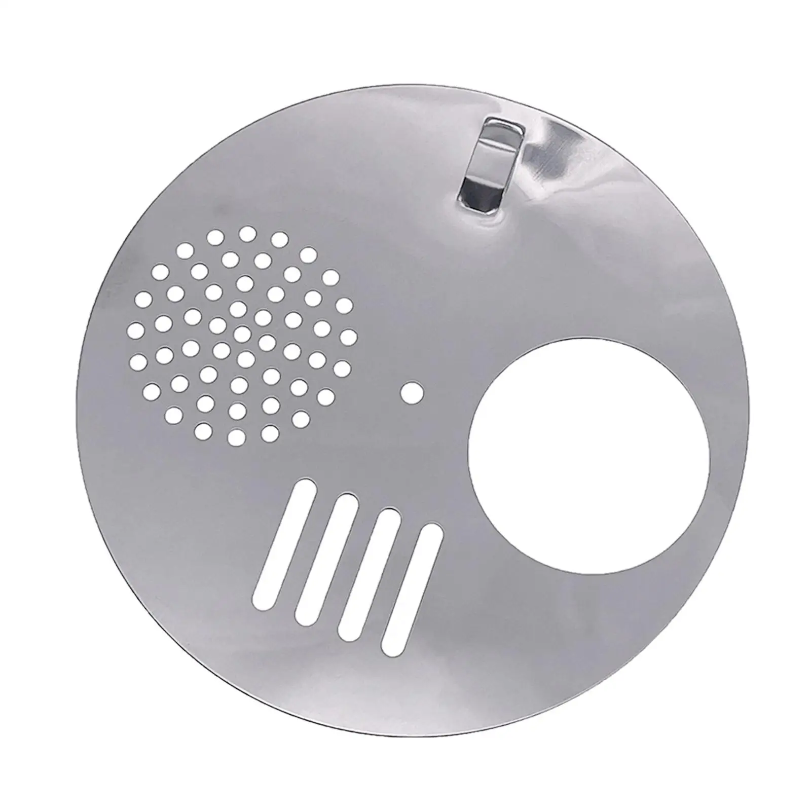 Round Metal Hive Door Entrance Disc Anti Escape Ventilation Control Beekeeping Door for Medium Beehive Box and Nuc Transport