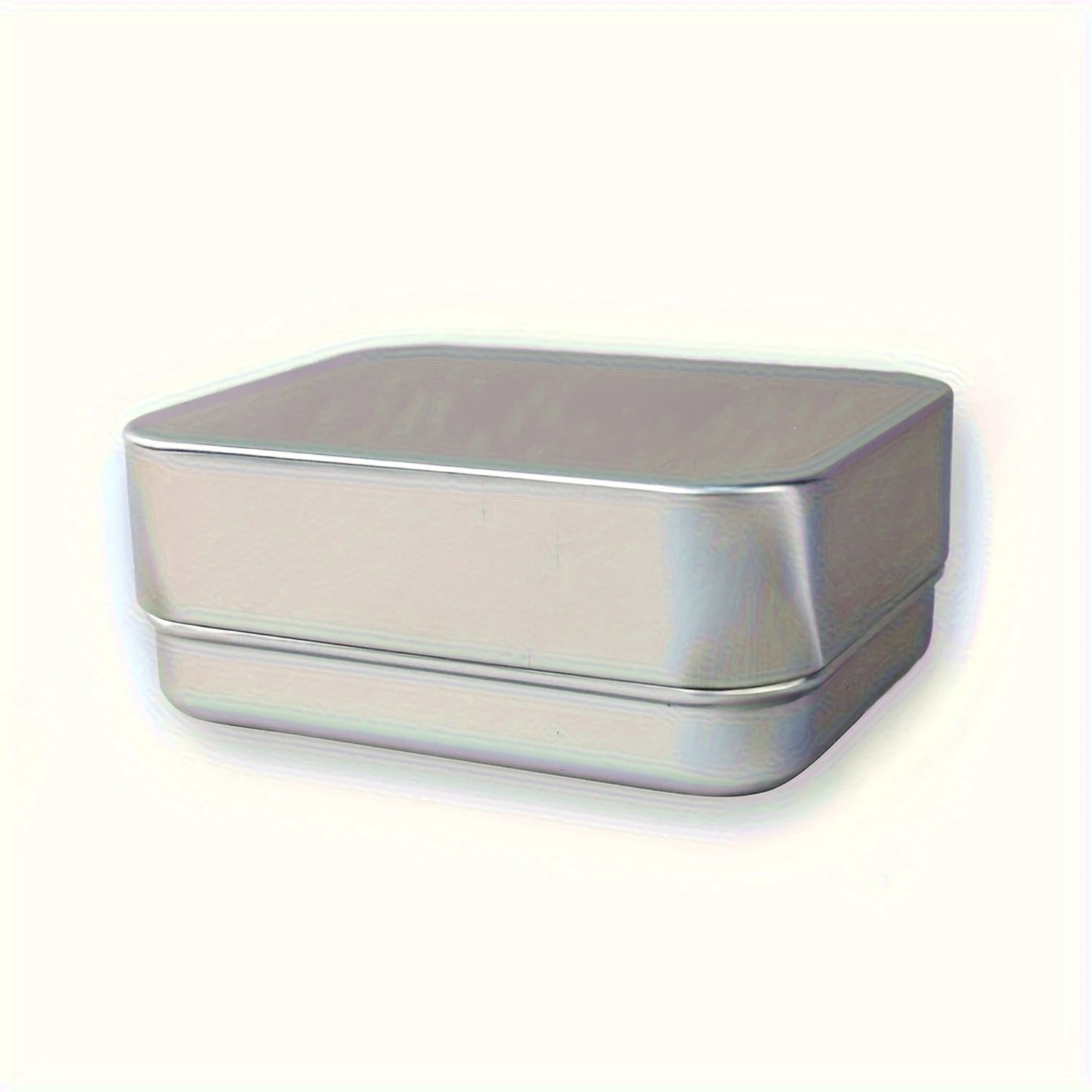 1pcs Soap Box, 9oz Aluminum  Box, Travel Soap Container, Self-draining Soap Holder, Removable And Easy To Clean Soap Box, Shower