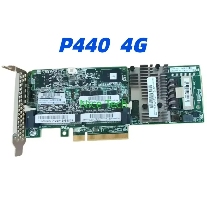 Original P440 4G 749797-00 Server Smart Array Card 12GB RAID Controller Card Cache 4GB Cache SAS SATA
