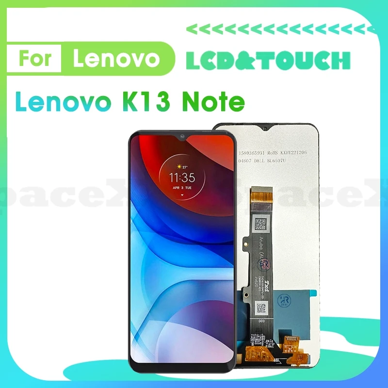 

K13Note 6.5" Tested For Lenovo K13Note LCD Display Touch Digitizer Assembly Replacement Phone Sensor Screen Lenovo K13 Note lcd