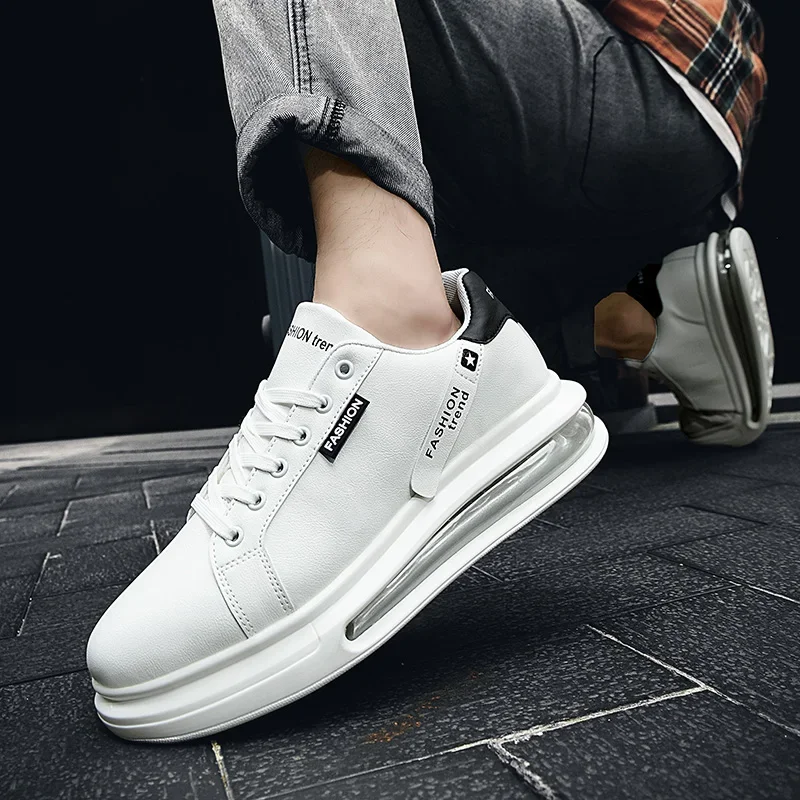 2024 Originals Men\'s Shoes Shock Absorbing Casual Sneakers Classic White Leather Sports Shoes for Men Fashion Designer Sneakers