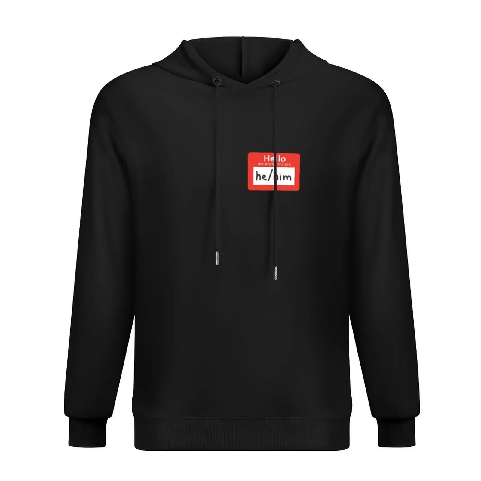 

Hello my pronouns are He / Him Hoodie autumn clothes autumn new products mens designer clothes korean style clothes hoodie