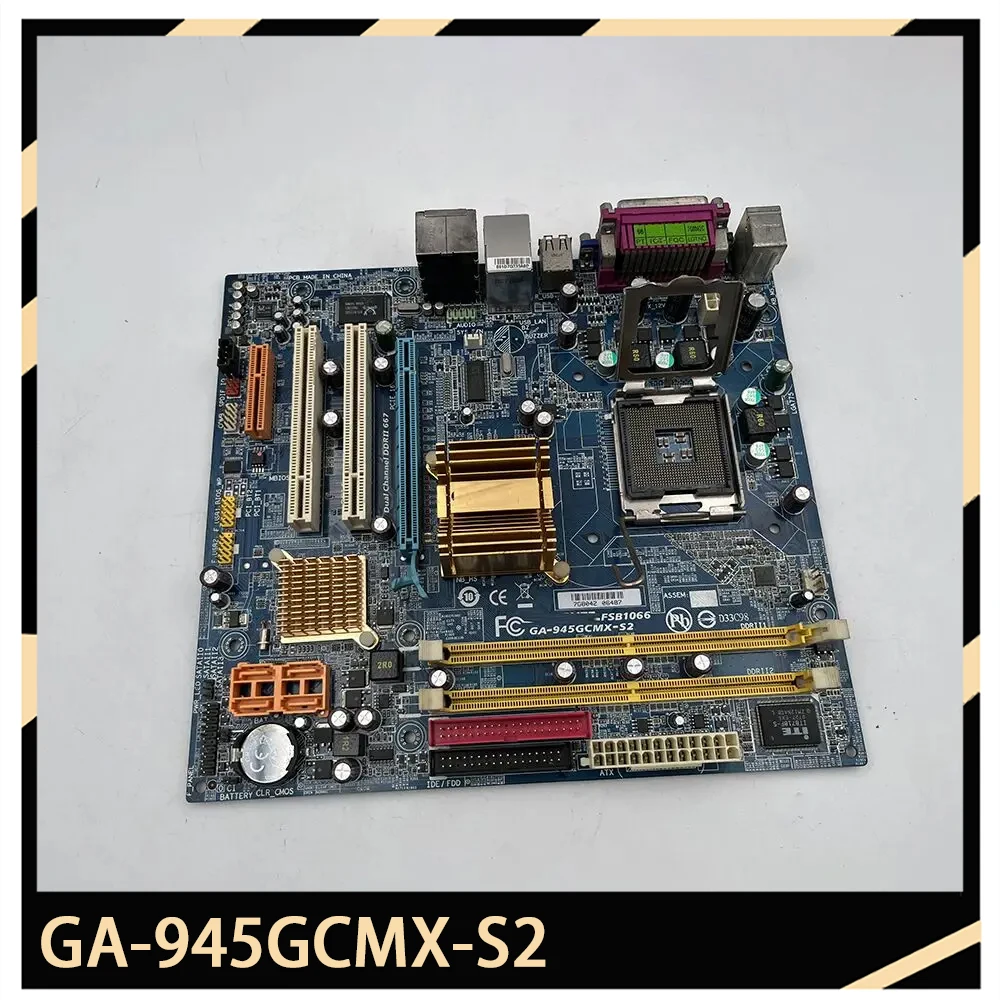 For Gig-abyte Desk-top Motherboard GA-945GCMX-S2