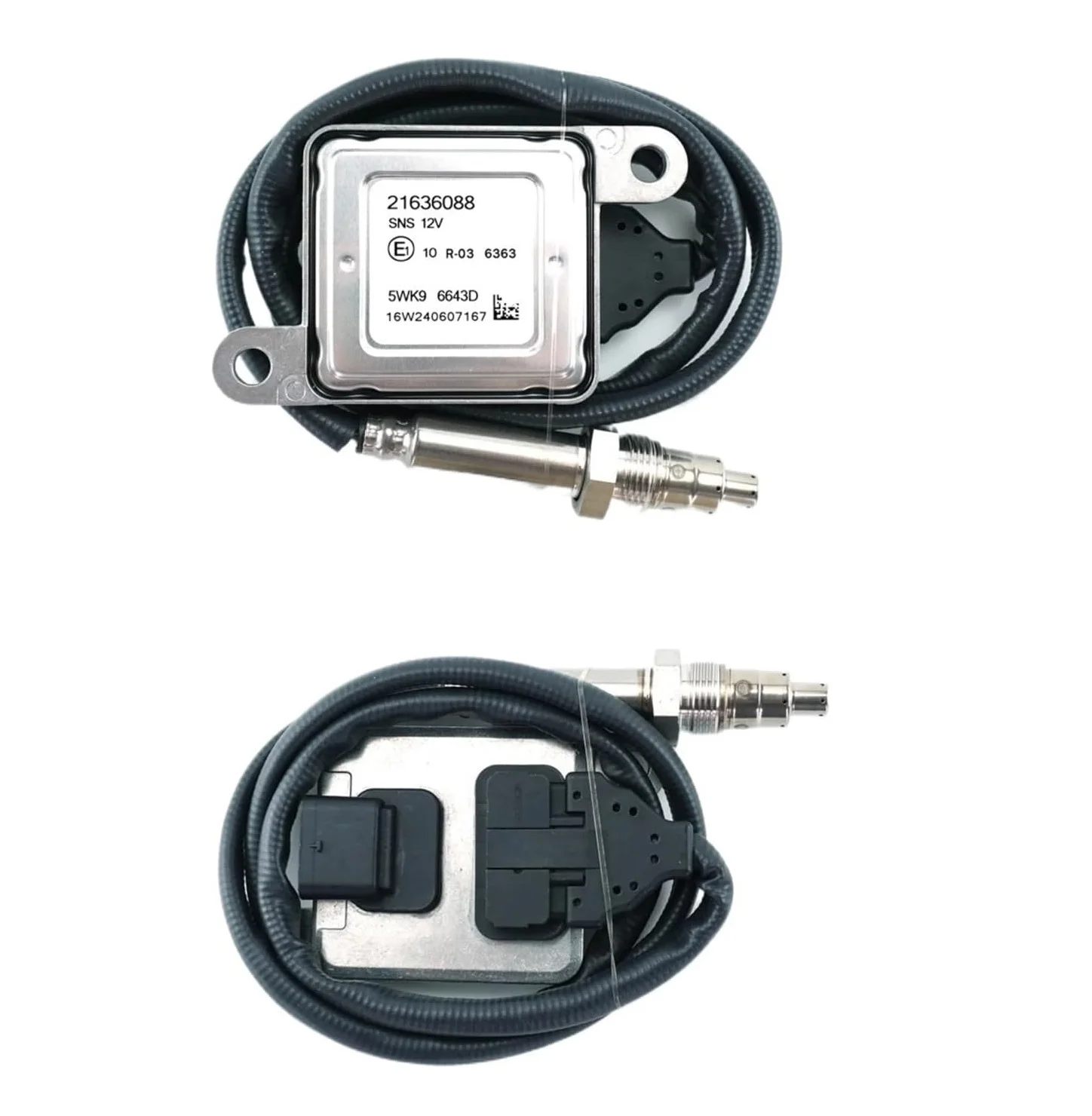 Sysywang-AS 5WK96643D Nitrogen Oxide Nox Sensor For Volv.o Truck 12V EURO6 D11 D13 D16 Mack MP8 5WK9 6643D 21636088 Diesel Turbo
