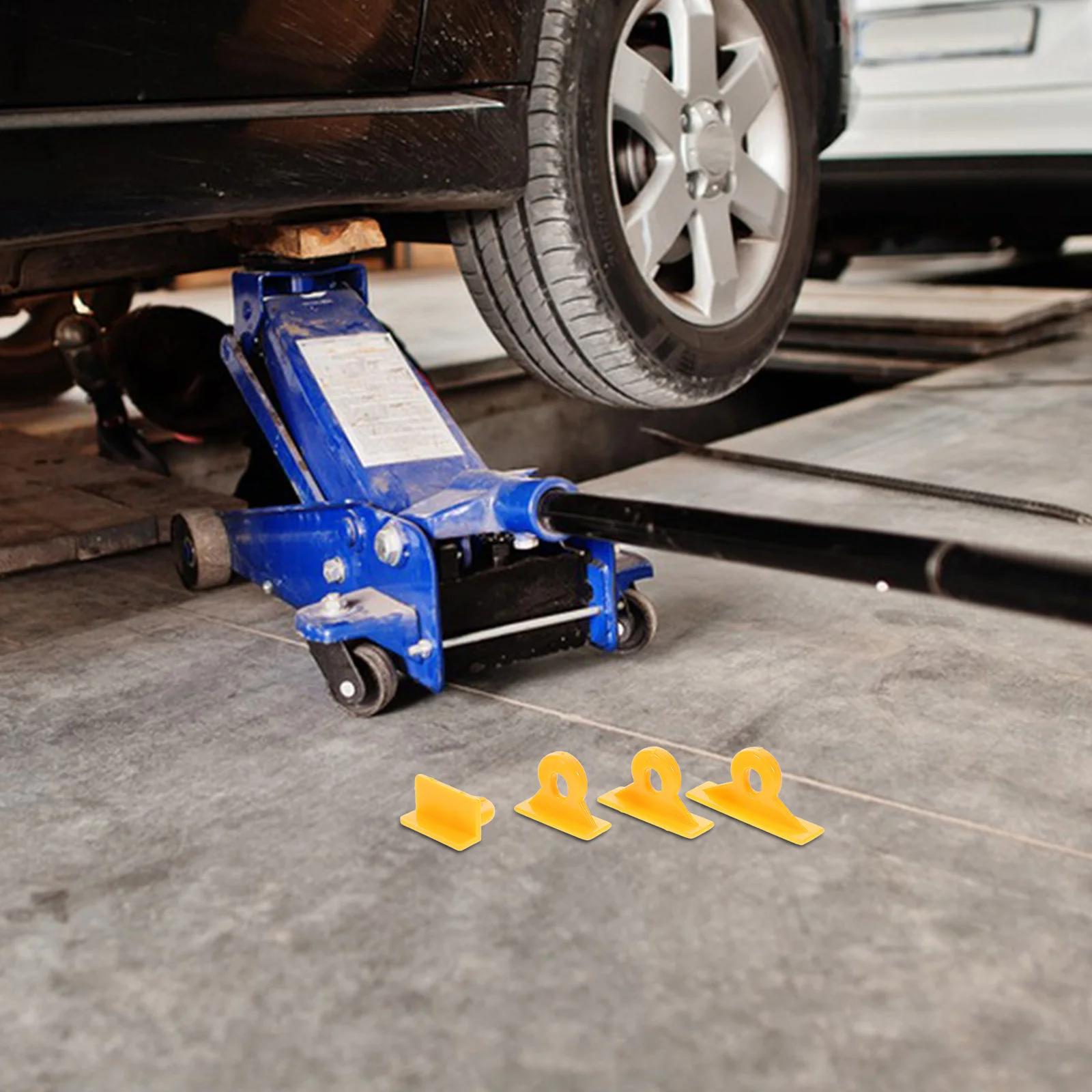 4Pcs Kit Orange Professional Dent Remover Tool for Auto Body Small to Medium Dents Puller Tabs Hooks Included