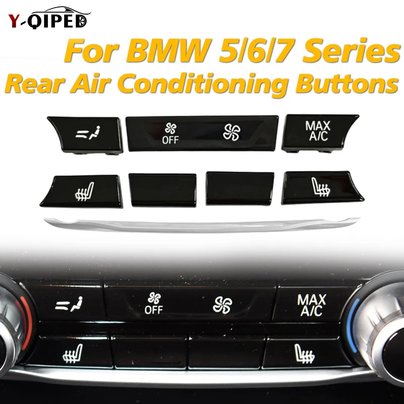 

Set Rear Air Conditioning Control Button For BMW 5 6GT 7 Series M version G30 G31 G38 F90 G32 G11 G12 540i 630iGT 640iGT 740li