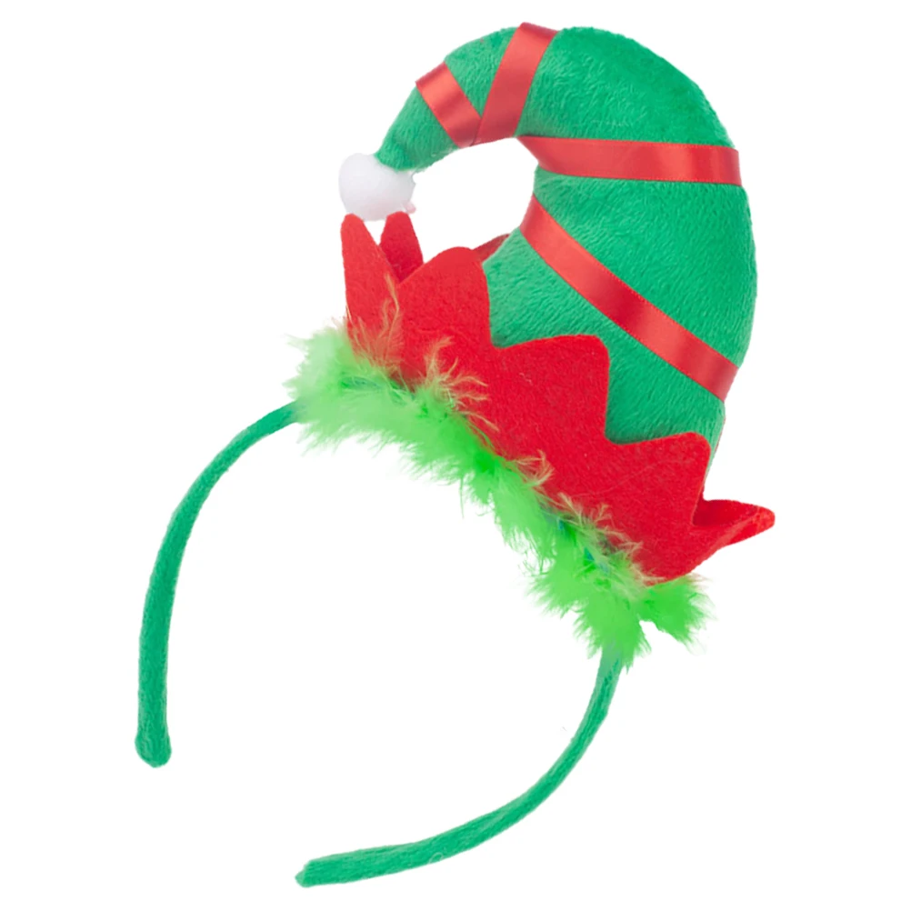 

Hat Headband for Dress Up Party Hair Accessory Xmas Holiday Hoop Cute Festive Headdress Girls Photos Prop for Dress
