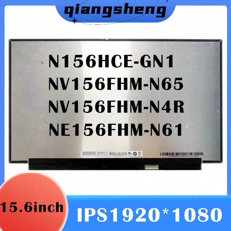 

15.6'' 500 cd/m² Laptop LCD Screen N156HCE-GN1 NV156FHM-N65 NV156FHM-N4R NE156FHM-N61 1920X1080 100% sRGB 30Pins Display Matrix