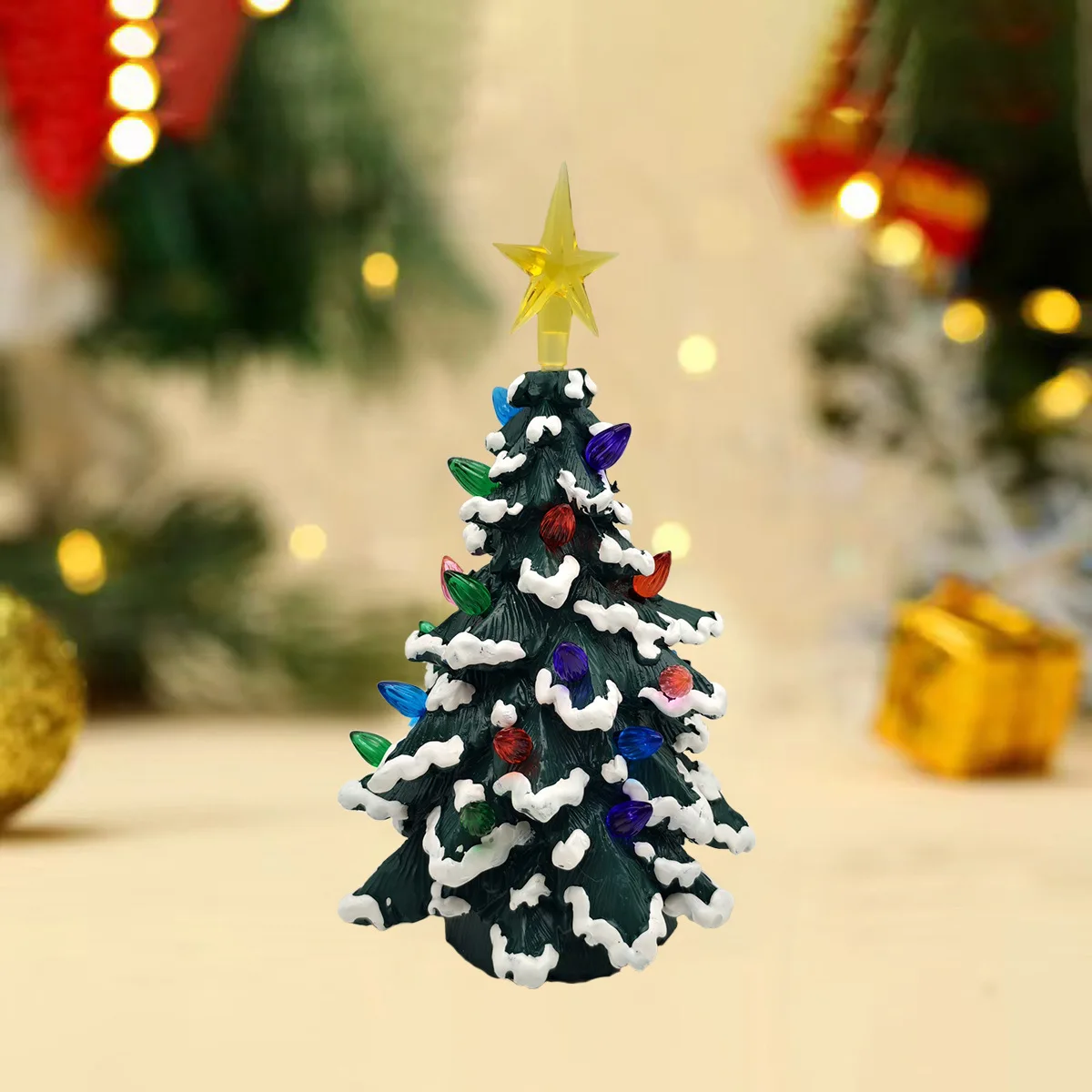 

‌LED Christmas Tree Decor‌ - 8FT Pre-Lit Artificial Tree with Remote Control