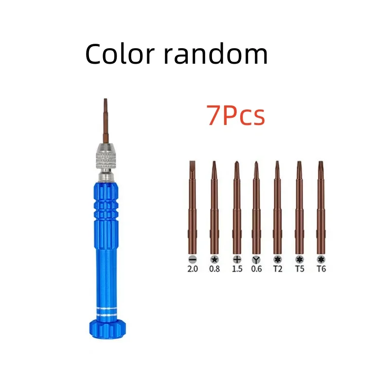 5/6/7 Pcs Multi-Function Screwdriver Set Mobile Phone Watch Glasses Disassembly Tool Notebook Repair Tools Repair  Accessory