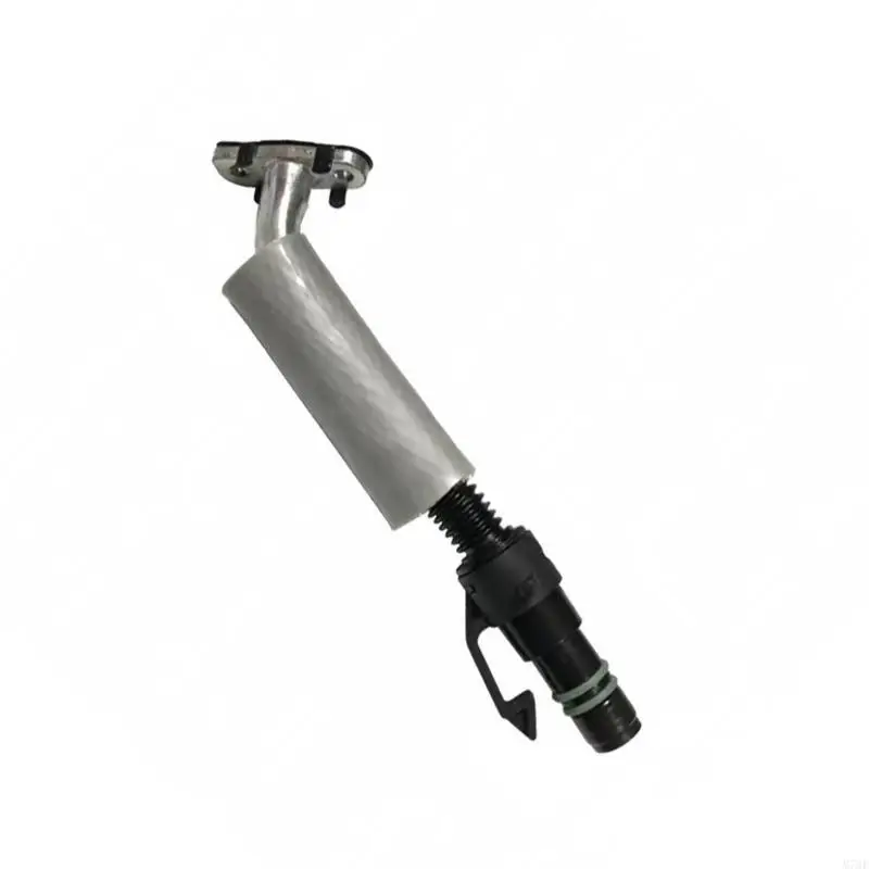 M76E 8,66 Zoll Motor-Turbolader-Ölablassrohr mit Hitzeschutzhülse und Flansch 860160 860423 – Detail 8