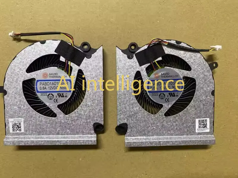 

Original for MSI GE68 GP68H CPU+GPU COOLING FAN R+L MS-15M1 MS-15M2