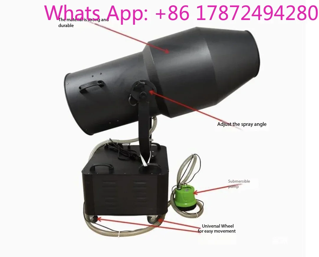 250W Manual Foam Machine, Party Supplies for Pool Parties, Weddings and Events