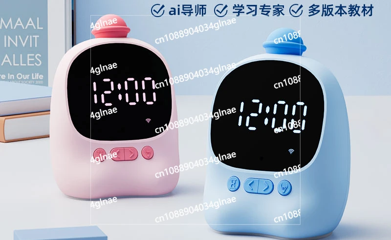 AI Voice Smart Alarm Clock 2024 New Children's Time Manager Student Learning Special Electronic Clock