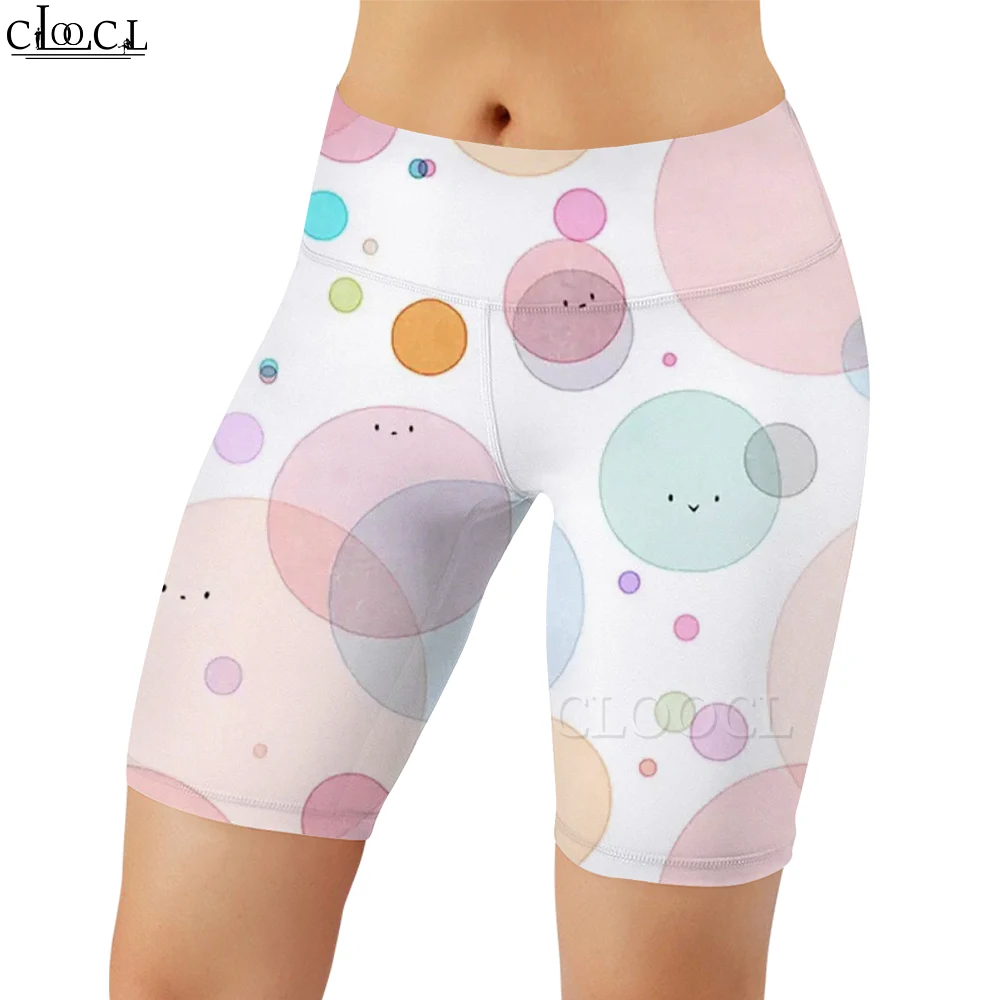 CLOOCL Fashion Workout Women Legging Colorful Bubbles Print Casual Women Sexy Gym Sweatpants for Female