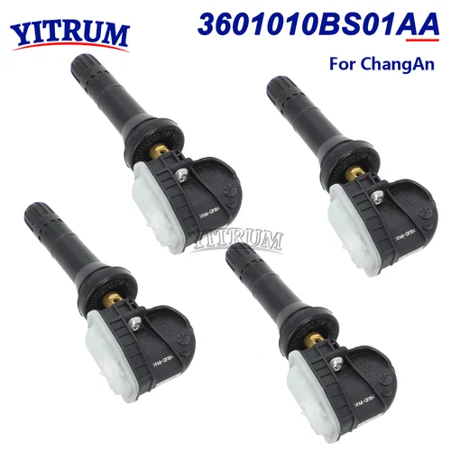 Sensor de presión de neumáticos, accesorio para ChangAn ALSVIN CS35 PLUS CS85 CS95 2019-2021 Hunter Peugeot KP1 Landtrek 2019-2023, 3601010BS01AA TPMS
