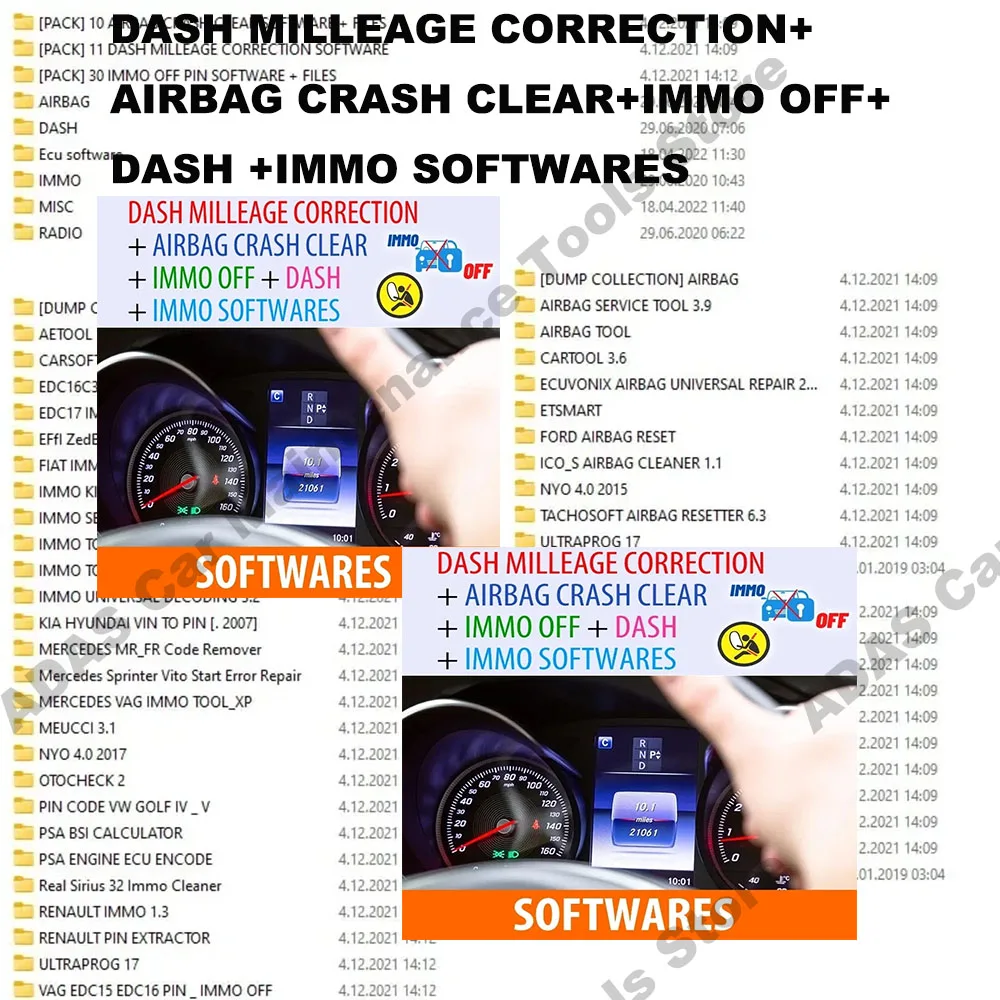 

Latest Car Maintenance Tools obd2 scanner 32GB Package DASH MILLEAGE CORRECTION+AIRBAG CRASH CLEAR+IMMO OFF+DASH+IMMO SOFTWARES
