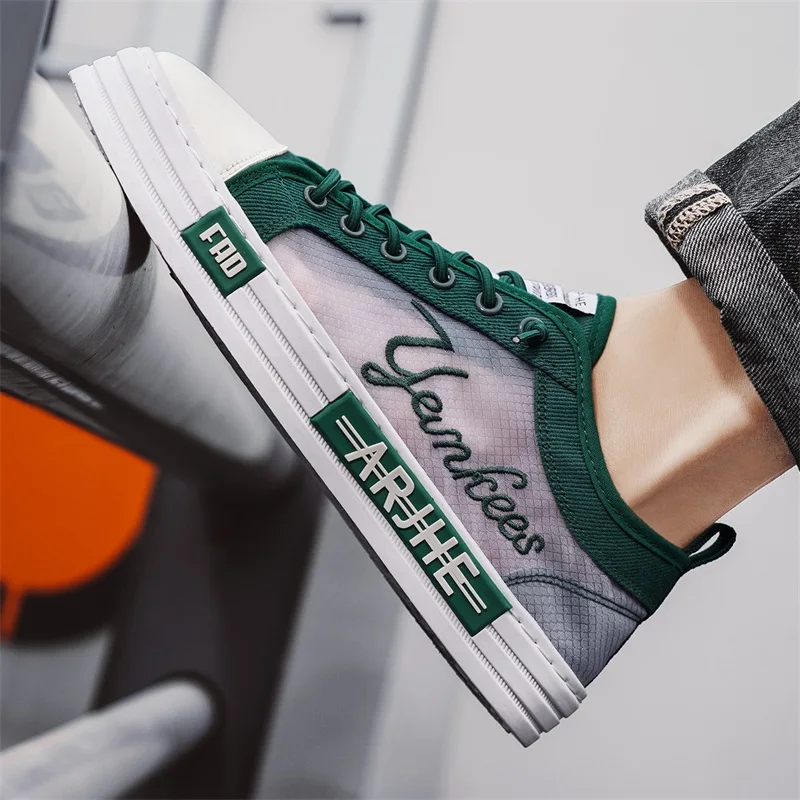 

Новые летние мужские туфли 2025 года на резинке, туфли One Step Lazy, корейское издание, модная мода, удобные туфли на плоской подошве