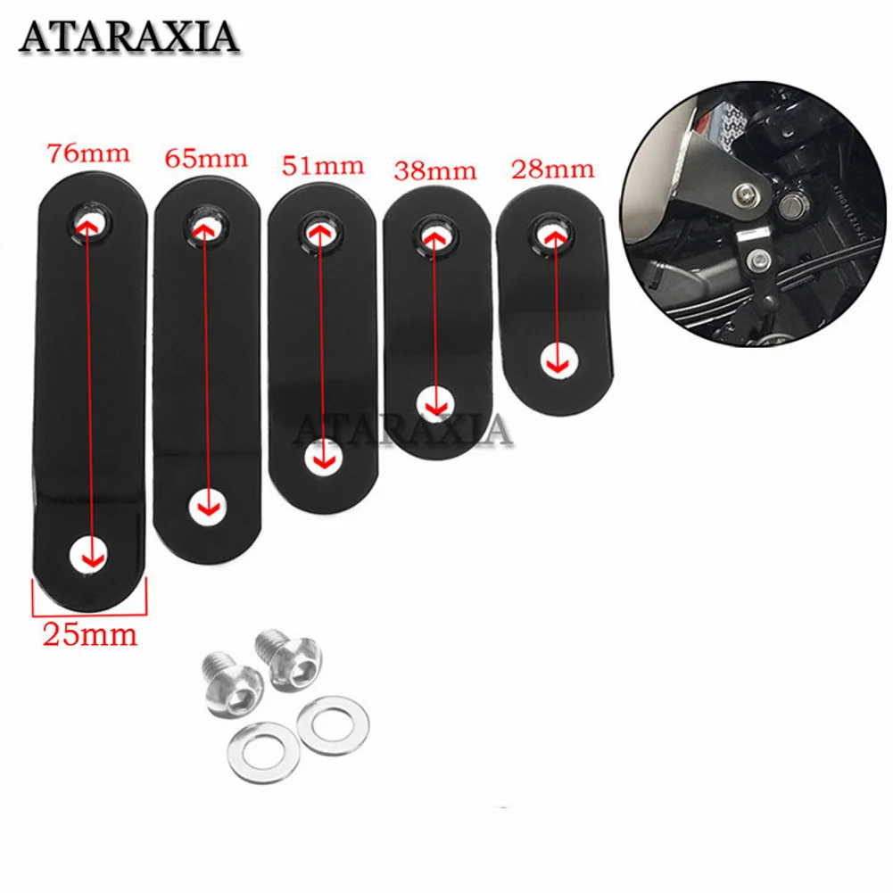 Front Gas Tank Lift Kits Bracket Modified Riser For Harley Sportster XL 883 1200 48 72 Dyna Raise Superlow Low Rider