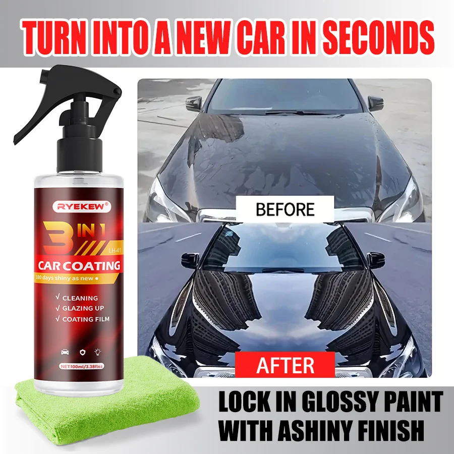 

Автомобильное керамическое нанопокрытие Жидкое покрытие Нанокристаллический гидрофобный слой Полировальная краска Средство для покрытия Автомобильный лак Nanos Coatings