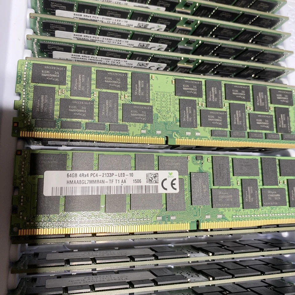 1 Pcs For SK Hynix RAM 64GB 64G 4DRX4 PC4-2133P-L Memory DDR4 2133