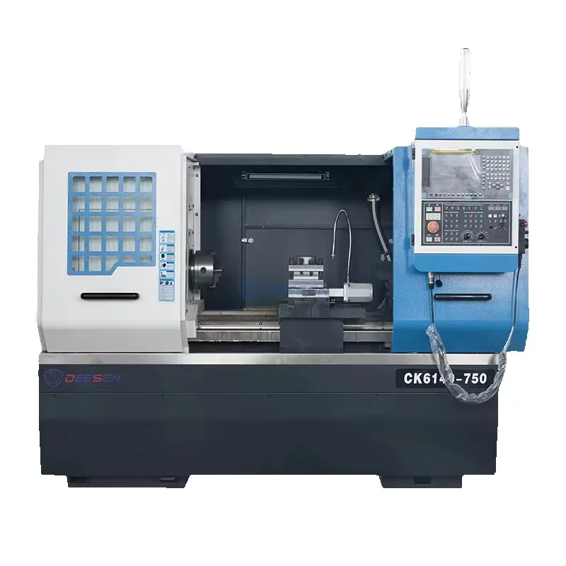 Small Metal Cutting Ck6140 High Performance CNC Flat Bed Turning Lathe Hine