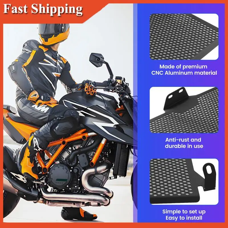 

A90E-Motorcycle Radiator Guard Cover Protector For 1290 Superduke GT / R 1290 Super Duke R GT