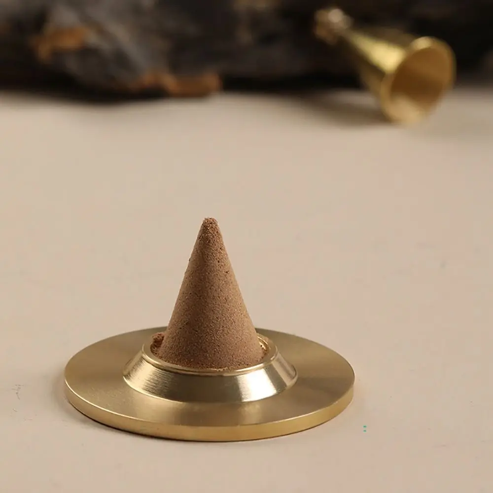 Pure Copper Incense Burner DIY Incense Cones Incense Tools Tower Incense Model Set Desktop Ornaments Making Molds