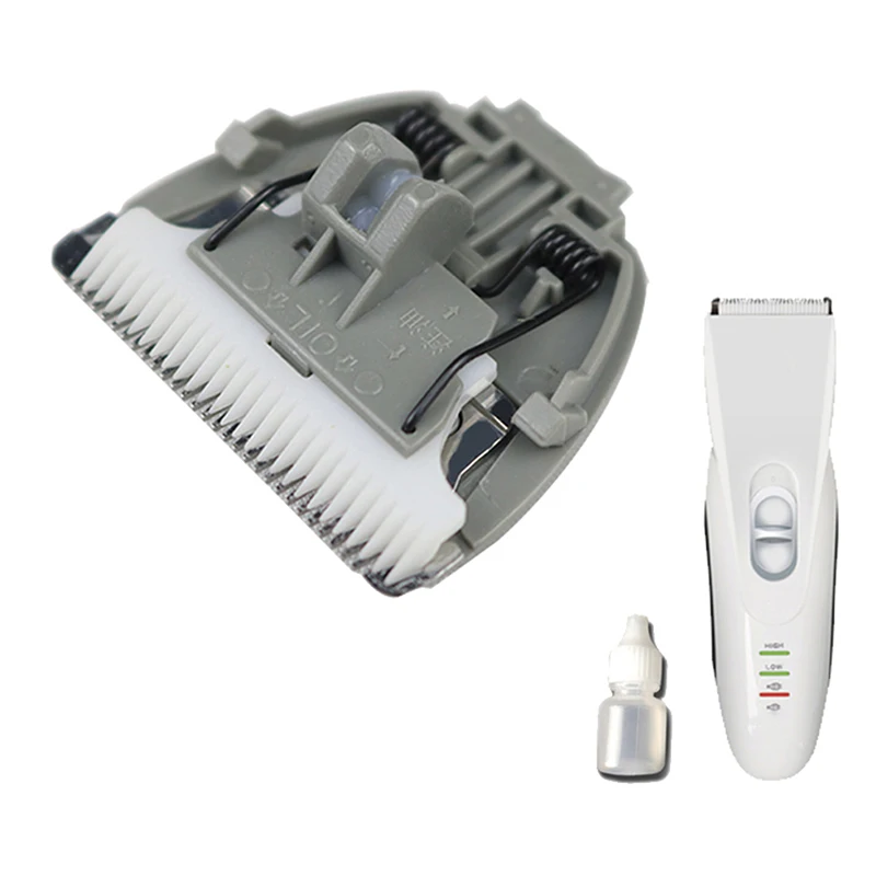 1Pc Elektrische Hond Kat Haar Trimmer Trimmer Dieren Verzorgingsmachine Originele Keramische Mes Gesneden Hoofd Hond Clipper Messen