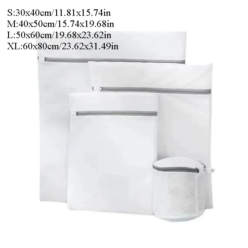 1 قطعة أكياس الغسيل شبكة العناية بالملابس وحقيبة الغسيل مجموعة كبيرة شبكة الصدرية غسل الملابس صافي حقيبة