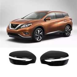 Dla Nissan Qashqai J11 Rogue Serena C27 Murano Juke XTrail T32 2014-2020 lusterko wsteczne samochodu osłona na lusterko boczne wymiany