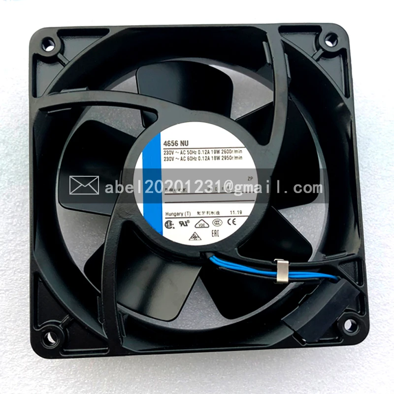 

BRAND NEW 4656NU 4656 NU AC230V 19W/18W HIGH TEMPERATURE RESISTANCE COOLING FAN COOLER 12038 120*120*38MM