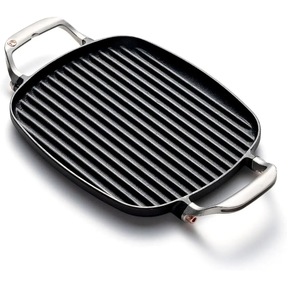 

Cast Iron Grill Pan With Ridges 8.5 x 14.25 x 1.5