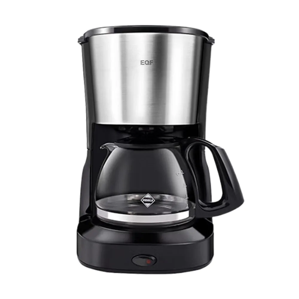 EQF Coffee machines, electric,  Compact Coffee Machine with Coffee Pot for Home and Office