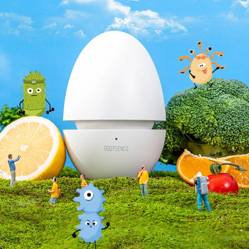 smart USB Fridge Deodorizer Ozone Air Purifier for Refrigerator Rechargeable Odor Eliminator Smart Mini Fridge Freshener Car