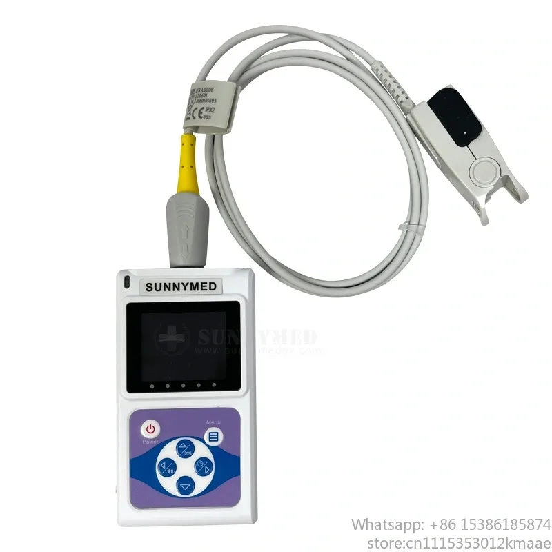 Vequyn Sy-C058 Veterinary Tongue/Ear SpO2 Probe + Software Pulse Oximeter for Dogs