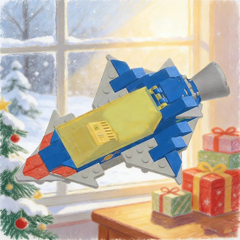 ตัวต่อ MOC ชุดอวกาศคลาสสิก รุ่น Pungiglione จำนวน 113 ชิ้น ของเล่นตัวต่อเสริมสร้างจินตนาการ ของขวัญคริสต์มาส ไอเดียสร้างสรรค์ ของเล่นเสริมพัฒนาการเด็ก