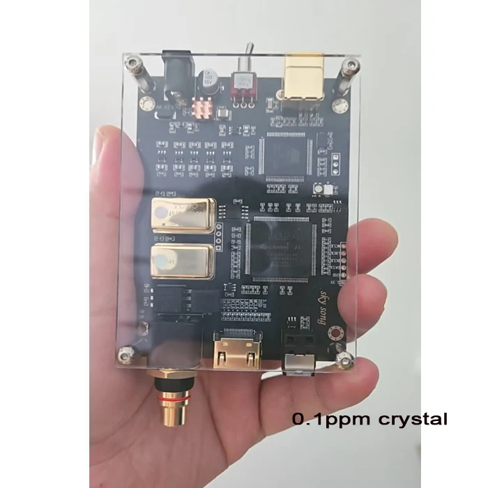 Amanero Scheda di interfaccia USB italiana Cpld Spdif I2S DSD512 Dop128 Lavorazione e conversione del segnale di uscita coassiale