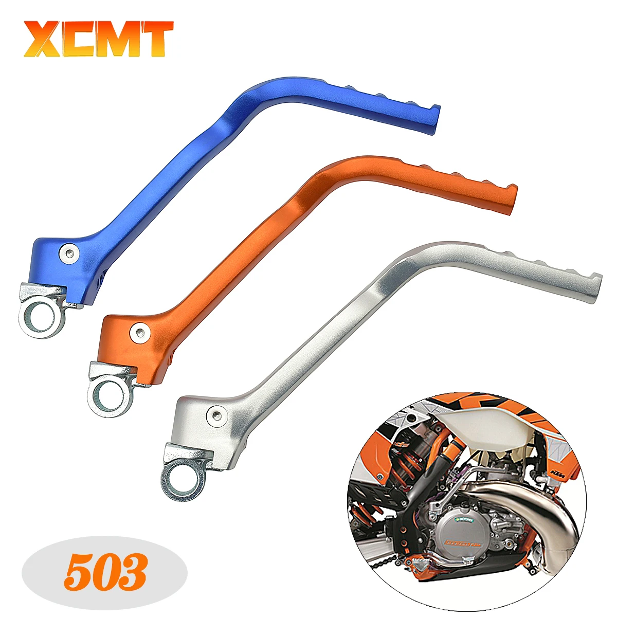 Pedale della leva di avviamento a pedale forgiato CNC per KTM SX XC XCW XCF XCFW SXF EXC EXCF 250 300 350 450 per Husqvarn TE TC 2011-2016