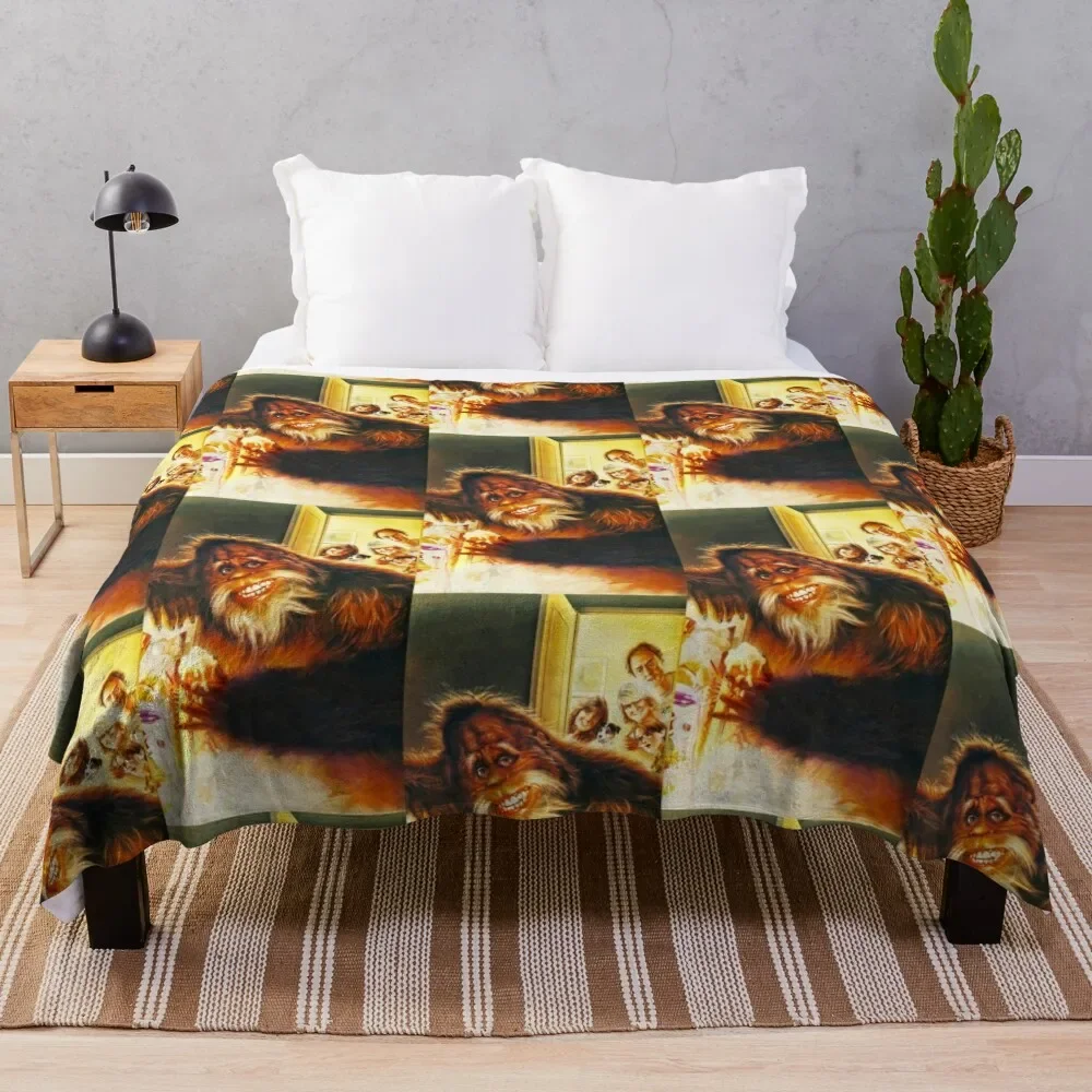 Harry and the Hendersons Throw Blanket Bed covers christmas decoration For Decorative Sofa Luxury Throw Blankets