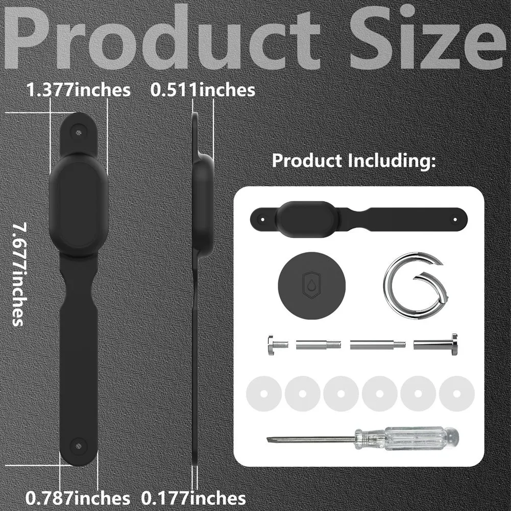 ABZZ-Silicone Cover For  Galaxy Smarttag2 Tracker Case Keychain Anti-Lost Protective Case With Key Ring