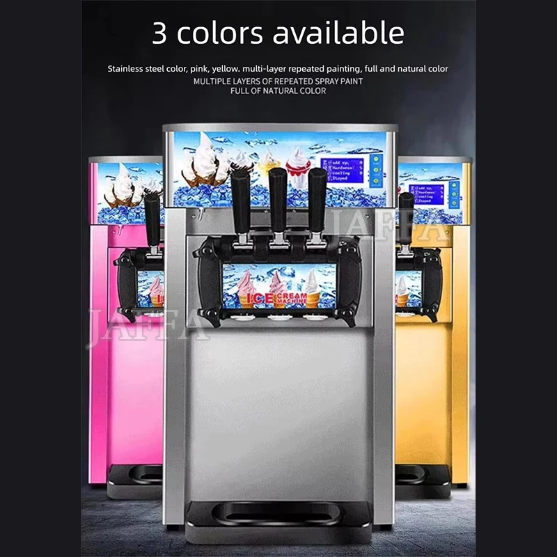 Professional Manufacture Upright Softy Ice Cream Maker Machine Commerical Soft Serve