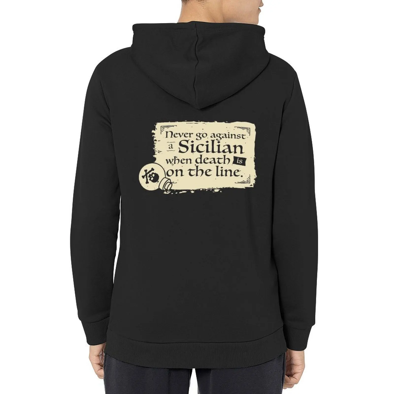 

Never Go Against a Sicilian Hoodie men's sweat-shirt set men's coat men's clothing japanese hoodie