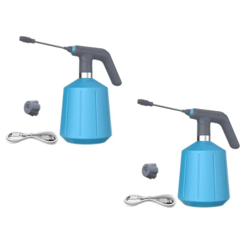 

Электрический распылитель ABMS-2X 2.5L для растений, автоматический опрыскиватель-туманообразователь, USB-электрический дезинфицирующий распылитель, ручной опрыскиватель - синий
