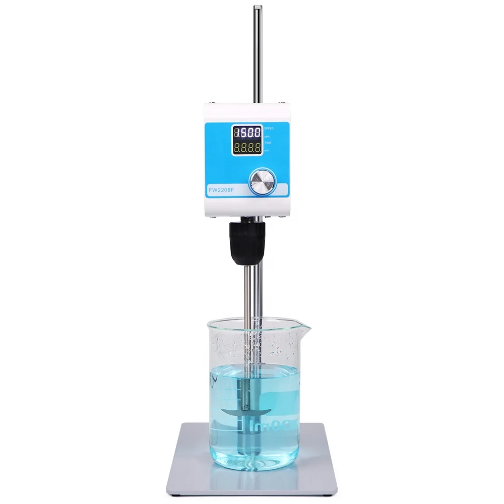 Factory Supplier 5L Stirring Overhead Machine Constant Speed Electric Digital Laboratory Overhead Mixer Stirrer