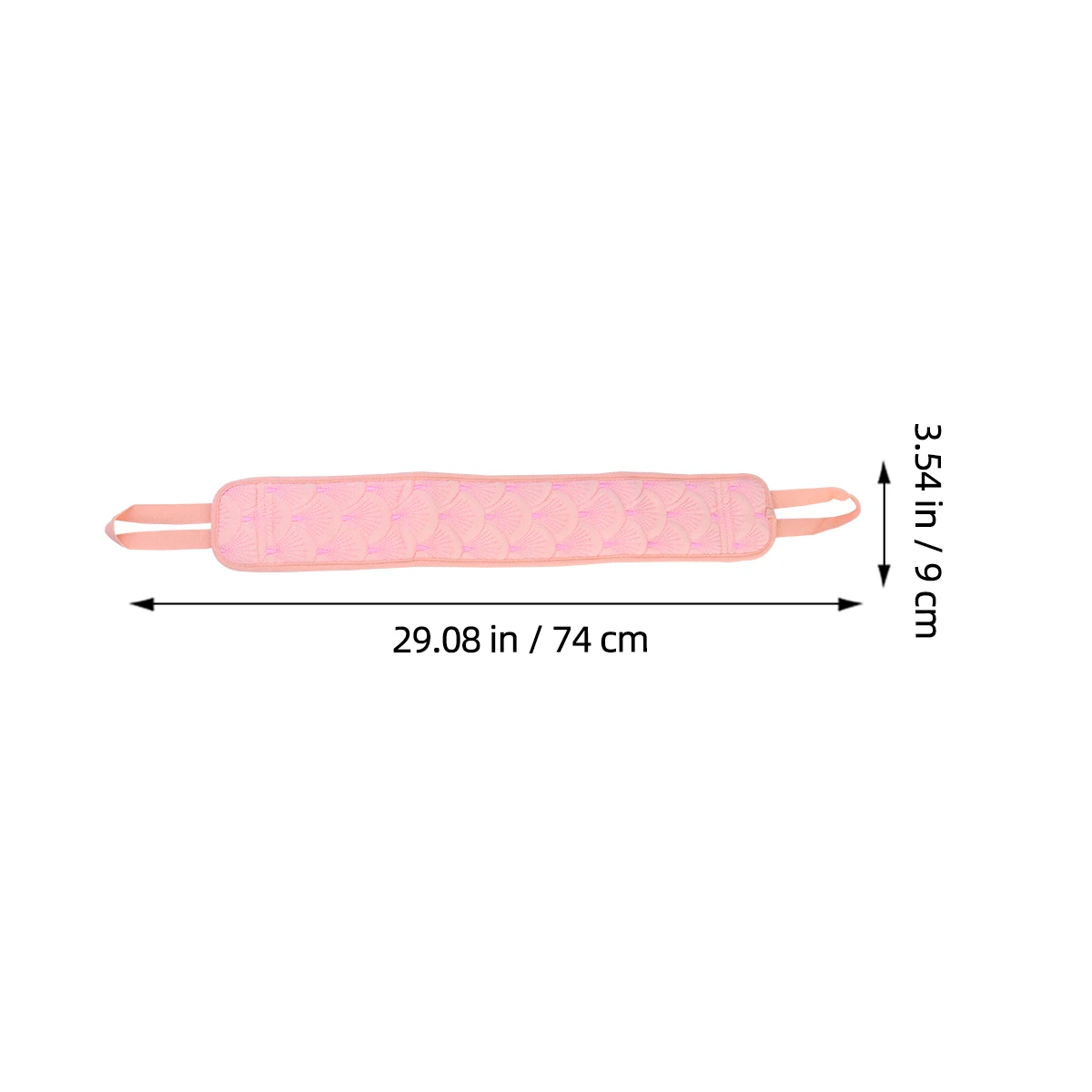 

1pc Pink Random Style Back Scrubber Bath Towel Coarse Sand Mud Remover Durable Safe Exfoliating For Men Women