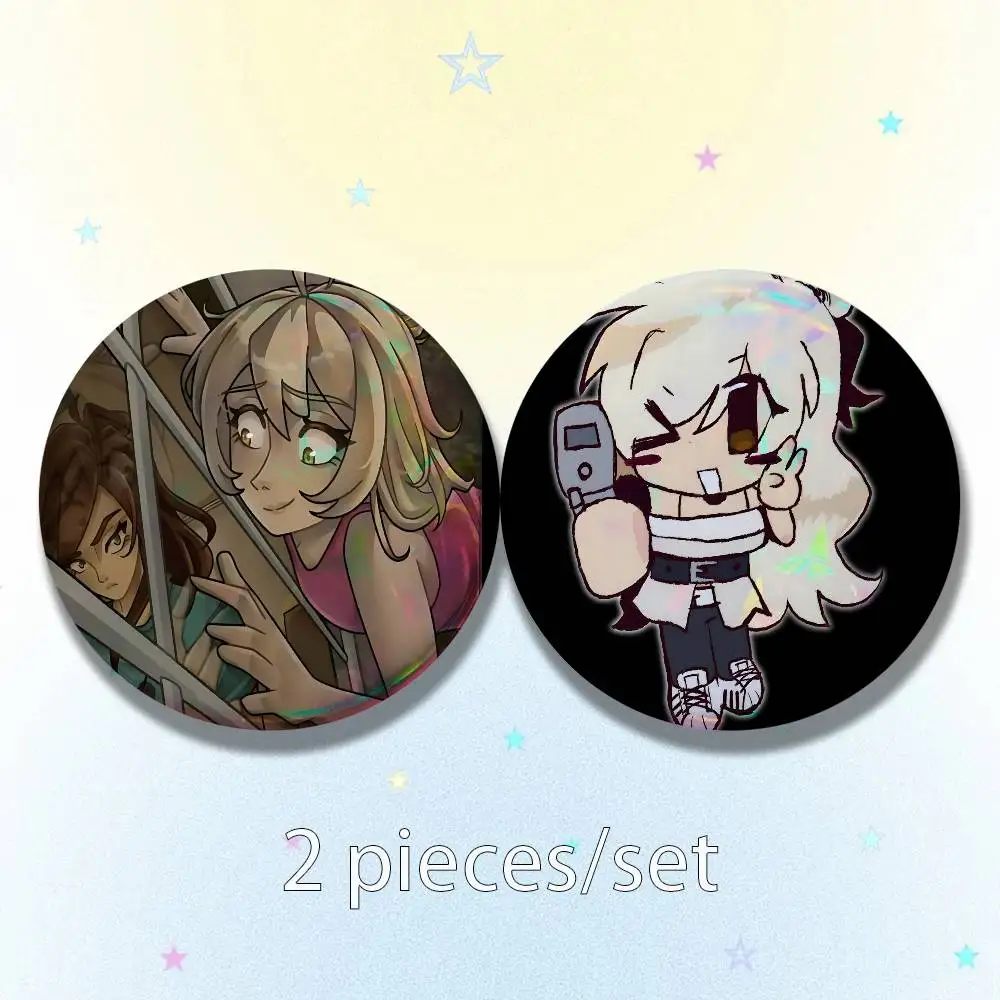 C-Class of 09 ari x nicole 25/32/44/58/75mm Badges Tinplate Soft Button Pin Brooch Metal Badge Custom Jewelry Hat Bag Lapel