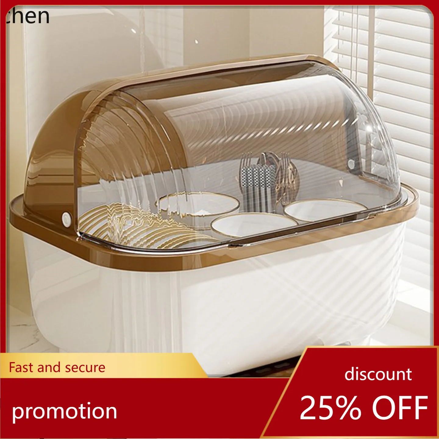 

Кухонный органайзер для хранения мисок и палочек для еды с дренажом, для использования в быту, для кухонного шкафа